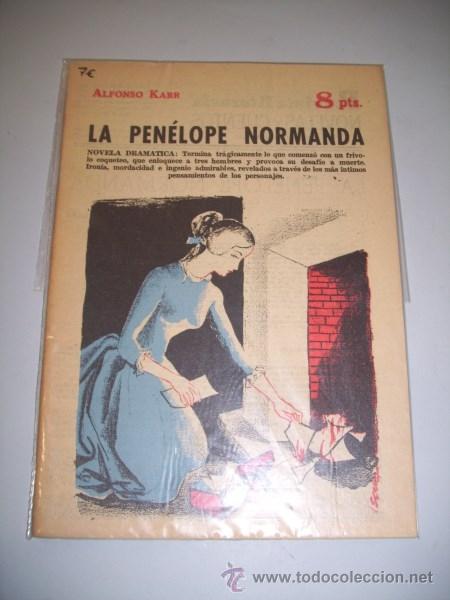 Collection Magazines and Newspapers: KARR, Alfonso. La pen&eacute;lope normanda (Revista literaria Novelas y Cuentos)