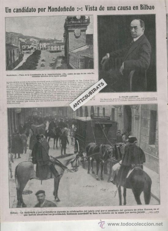 Coleccionismo de Revistas y Peri&oacute;dicos: REVISTA A&Ntilde;O 1923 MONDO&Ntilde;EDO JACINTO BENAVENTE EN MEJICO MEXICO AVIACION ESPA&Ntilde;OLA TABALDA SEVILLA