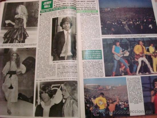 Sammeln von Zeitschriften und Zeitungen: MARISOL. MIGUEL BOS&Eacute;. CAROLINA DE MONACO. CLAUDIA CARDINALE. ROLLING STONES. MARIA JESUS.