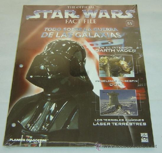 Coleccionismo de revistas y peri&oacute;dicos: OFFICIAL STAR WARS FACT FILE-TODO SOBRE LA GUERRA DE LAS GALAXIAS-Planeta Agostini-Fasc&iacute;culo 55