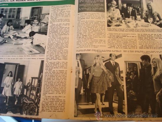 Coleccionismo de Revistas y Peri&oacute;dicos: BRIGITTE BARDOT. 18 FOTOS CLIPPINGS.