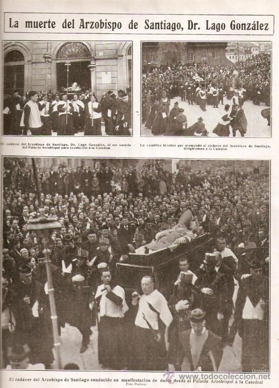 Collection Magazines and Newspapers: A&Ntilde;O 1925 CADIZ INCENDIO ALMACENES SHEFFAL MUERTE LAGO GONZALEZ SANTIAGO CORREOS TANGER MELILLA TEMPO