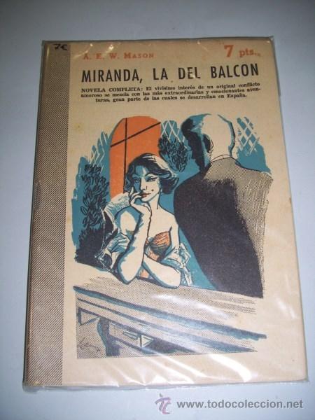 Coleccionismo de revistas y peri&oacute;dicos: MASON, A.E.W. Miranda : novela completa (Revista literaria Novelas y Cuentos)