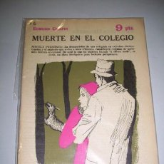 Coleccionismo de Revistas y Periódicos: CRISPIN, EDMUND. MUERTE EN EL COLEGIO (REVISTA LITERARIA NOVELAS Y CUENTOS)