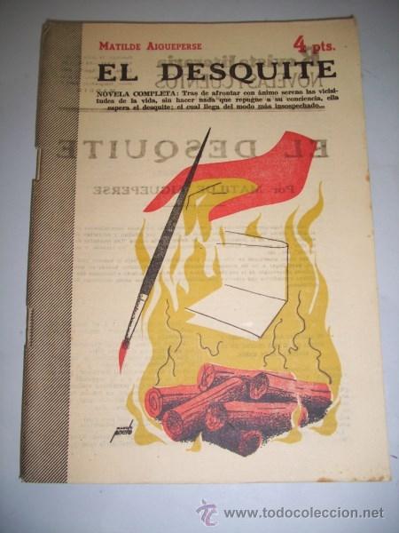Sammeln von Zeitschriften und Zeitungen: AIGUEPERSE, Matilde. El desquite : novela completa (Revista literaria Novelas y Cuentos)