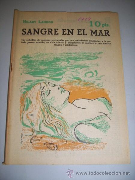 Sammeln von Zeitschriften und Zeitungen: LANDON, Hilary. Sangre en el mar (Revista literaria Novelas y Cuentos)