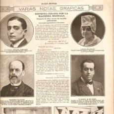 Coleccionismo de Revistas y Periódicos: AÑO 1917 RIERA TARRAGONA ORFEO SEVILLA SANTA FAZ HUNDIMIENTO PLAZA DE TOROS VENTA REAL ANTEQUERA 