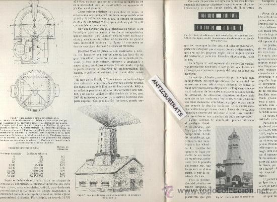 Coleccionismo de Revistas y Peri&oacute;dicos: IBERICA A&Ntilde;O 1914 FAROS PARA NAVEGACION AEREA  FARO TRANSPORTABLE MILITAR TELEFONO SIN HILOS 36