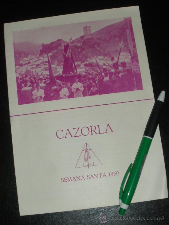 Coleccionismo de Revistas y Peri&oacute;dicos: CAZORLA, SEMANA SANTA 1960.