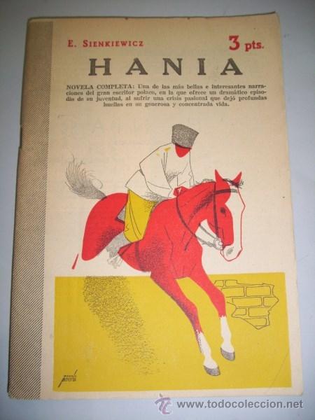 Sammeln von Zeitschriften und Zeitungen: SIENKIEWICZ, Enrique. Hania : novela completa (Revista literaria Novelas y Cuentos)