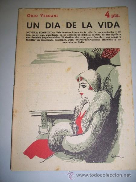 Collectionnisme de Revues et Journaux: VERGANI, Orio. Un d&iacute;a de la vida (Revista literaria Novelas y Cuentos)