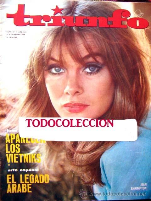 Coleccionismo de revistas y peri&oacute;dicos: Revista TRIUNFO 1965 / JEAN SHRIMPTON, RAIMON, JOHN V LINDSAY, ARTE ARABE