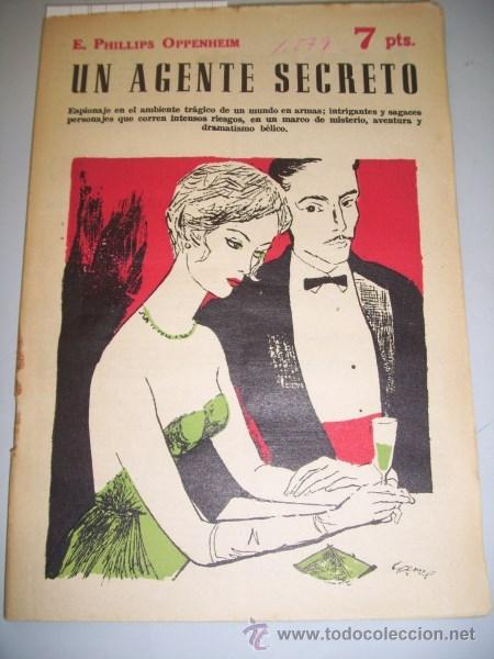 Sammeln von Zeitschriften und Zeitungen: PHILLIPS OPPENHEIM, E. un agente secreto (Revista literaria Novelas y Cuentos)