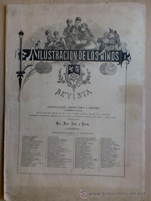 Collezionismo di Riviste e Giornali: REVISTA LA ILUSTRACION DE LOS NI&Ntilde;OS. A&Ntilde;O V. N&ordm; 77. MADRID. 1 ENERO 1882. VER DESCRIPCION.