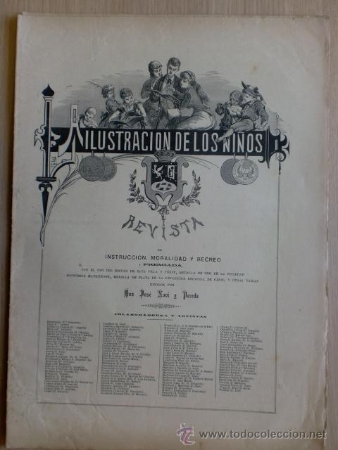 Collezionismo di Riviste e Giornali: REVISTA LA ILUSTRACION DE LOS NI&Ntilde;OS. A&Ntilde;O IV. N&ordm; 57. MADRID. 1 MARZO 1881. VER DESCRIPCION.