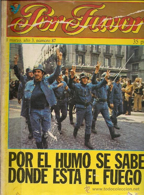 Collection Magazines and Newspapers: POR FAVOR. A&ntilde;o 3, n&ordm; 87  (Marzo 1976)