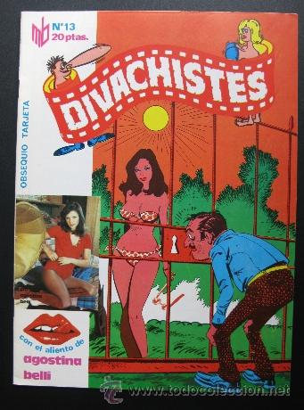 Collezionismo di Riviste e Giornali: REVISTA AGOSTINA BELLI DIVACHISTES CON POSTER DE LA ACTRIZ