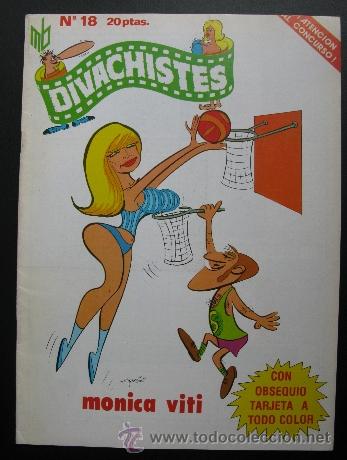 Coleccionismo de Revistas y Peri&oacute;dicos: REVISTA MONICA VITTI DIVACHISTES CON POSTER DE LA ACTRIZ
