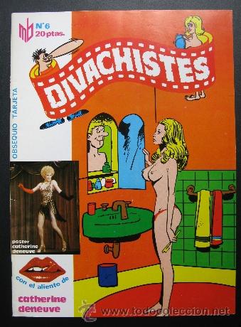 Collectionnisme de Revues et Journaux: REVISTA CATHERINE DENEUVE DIVACHISTES CON POSTER DE LA ACTRIZ