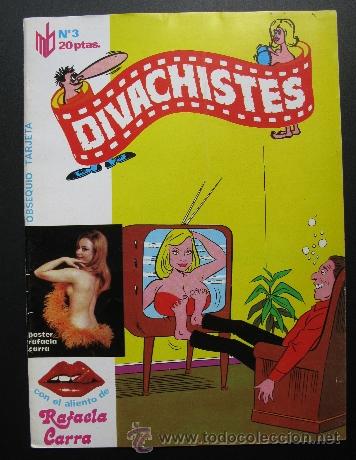 Collectionnisme de Revues et Journaux: REVISTA RAFAELA CARRA DIVACHISTES CON POSTER DE LA ACTRIZ