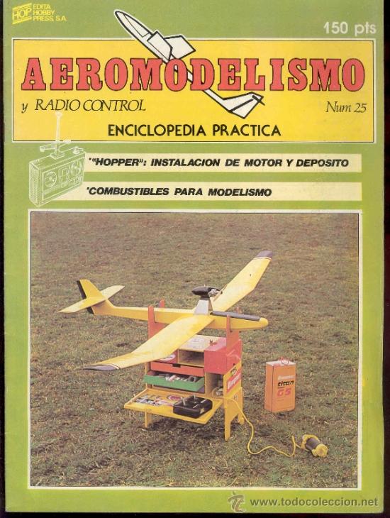 Coleccionismo de revistas y peri&oacute;dicos: AEROMODELISMO y RADIO CONTROL - ENCICLOPEDIA PRACTICA -FASCICULO N&ordm; 25 EDITA HOBBY PRESS