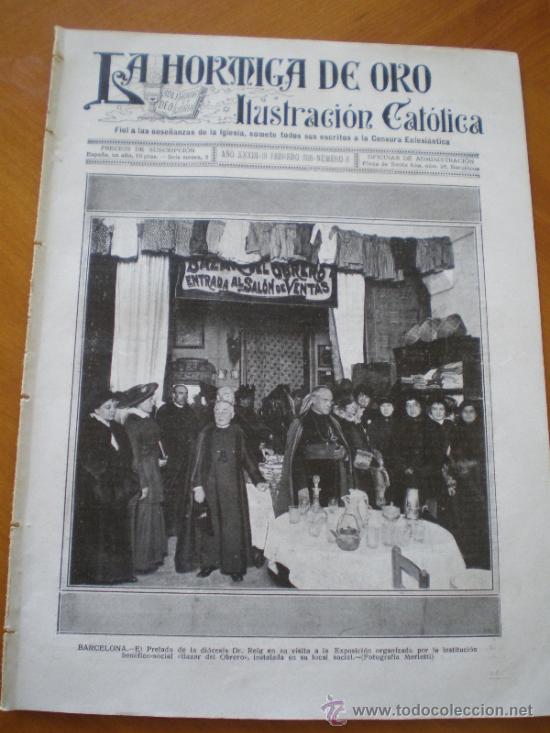Coleccionismo de revistas y peri&oacute;dicos: LA HORMIGA DE ORO N&ordm; 8 (19/02/16) VICH LA ESCALA GERONA RIBAS OTOS VALENCIA SEVILLA BARCELONA