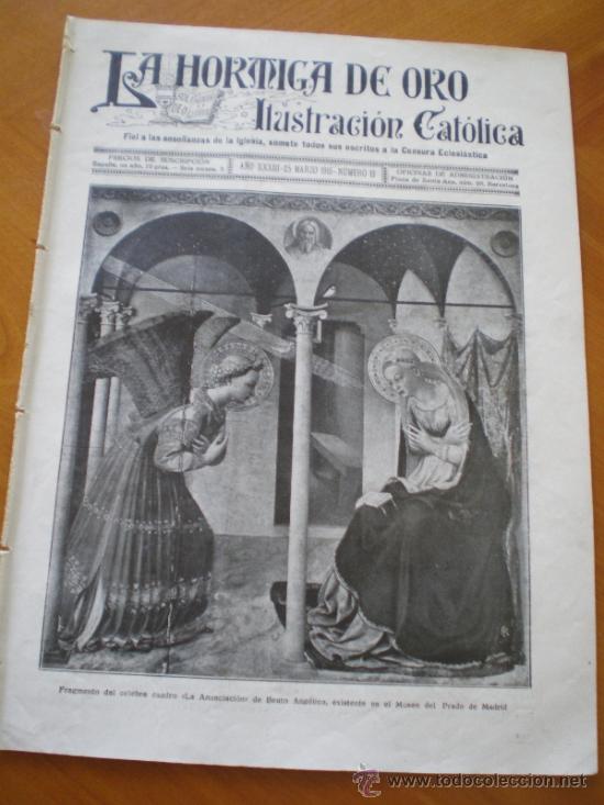 Coleccionismo de revistas y peri&oacute;dicos: LA HORMIGA DE ORO N&ordm; 13 (25/3/16) GUADALAJARA SEVILLA BARCELONA MANIFESTACION VALENCIA FALLAS GERONA
