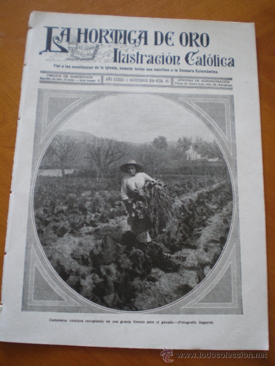 Coleccionismo de revistas y peri&oacute;dicos: LA HORMIGA DE ORO N&ordm; 46 (11/11/16) TARRASA MATARO GERONA RETORTILLO DE SORIA ORIHUELA TARRAGONA