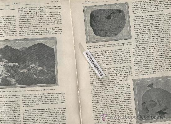 Coleccionismo de revistas y peri&oacute;dicos: REVISTA IBERICA A&Ntilde;O 1920 PREHISTORIA POBLADO IBERICO DE PUIG CASTELLAR SALTA COLOMA DE GRAMANET