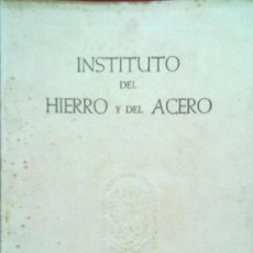 Coleccionismo de Revistas y Periódicos: REVISTA INSTITUTO DEL HIERRO Y EL ACERO AÑO XIII Nº 68 ABRIL-JUNIO 1960. PUBLICIDAD