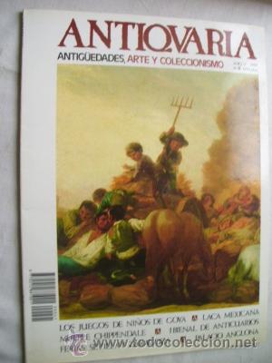 Coleccionismo de revistas y peri&oacute;dicos: ANTIQUARIA. Antig&uuml;edades, Arte y Coleccionismo. N&ordm; 41. 1987