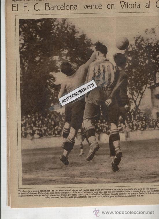 Collection Magazines and Newspapers: REVISTA A&Ntilde;O 1928 CALAHORRA F.C.BARCELONA FUTBOL C.D.ALAVES.SAMITIER HIPODROMO DE ARANJUEZ