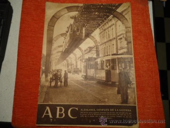 Coleccionismo de revistas y peri&oacute;dicos: ABC ALEMANIA DESPUES DE LA GUERRA 25 JUNIO 1946
