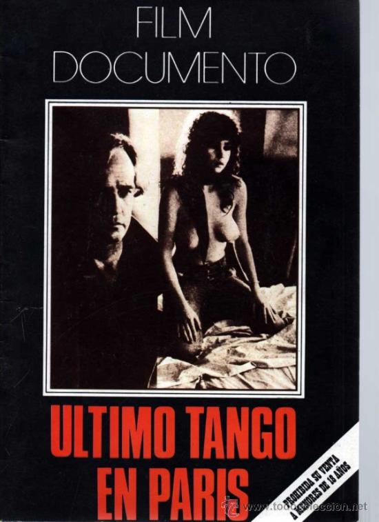 Coleccionismo de revistas y peri&oacute;dicos: FILM DOCUMENTO ULTIMO TANGO EN PARIS N&ordm; 1