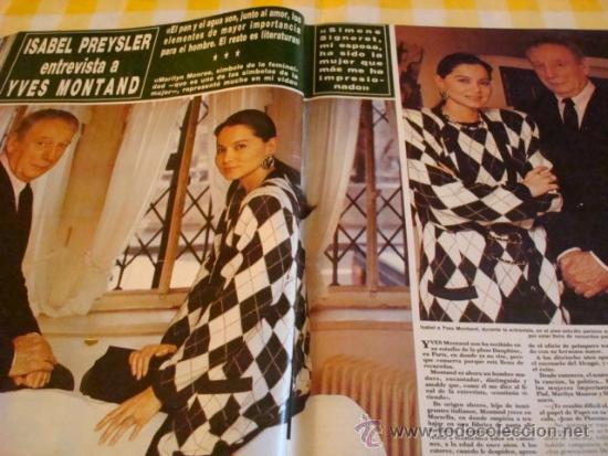 Coleccionismo de Revistas y Peri&oacute;dicos: ISABEL PREYSLER- INFANTA CRISTINA- CAROLINA DE MONACO- PRINCESS DIANA