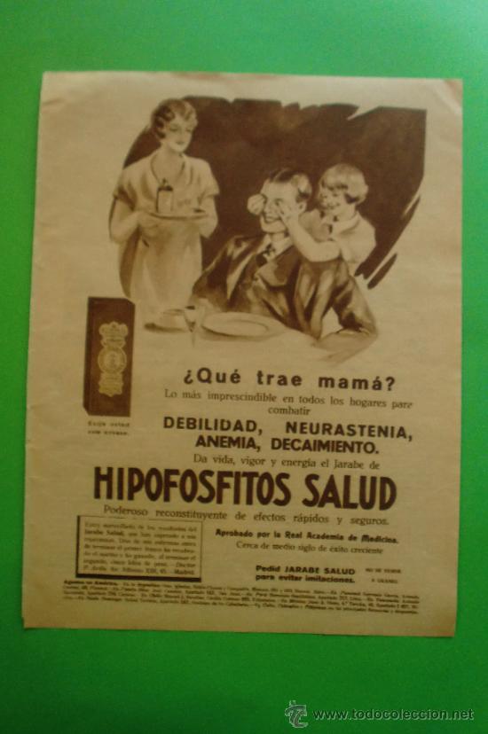 Sammeln von Zeitschriften und Zeitungen: HIPOSOFITOS SALUD - IMPRESIONES MARITIMAS - HOJA SUELTA 1930