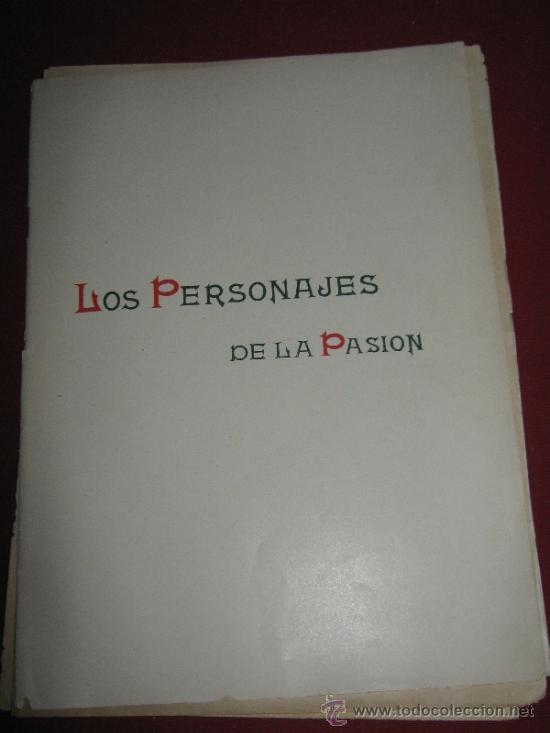 Collezionismo di Riviste e Giornali: PERSONAJES DE LA PASION - BLANCO Y NEGRO - VER ADICIONALES