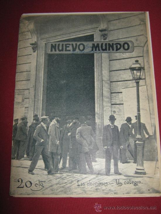 Colecionismo de Revistas e Jornais: REVISTA NUEVO MUNDO 1913 - VER ADICIONALES - INCOMPLETA