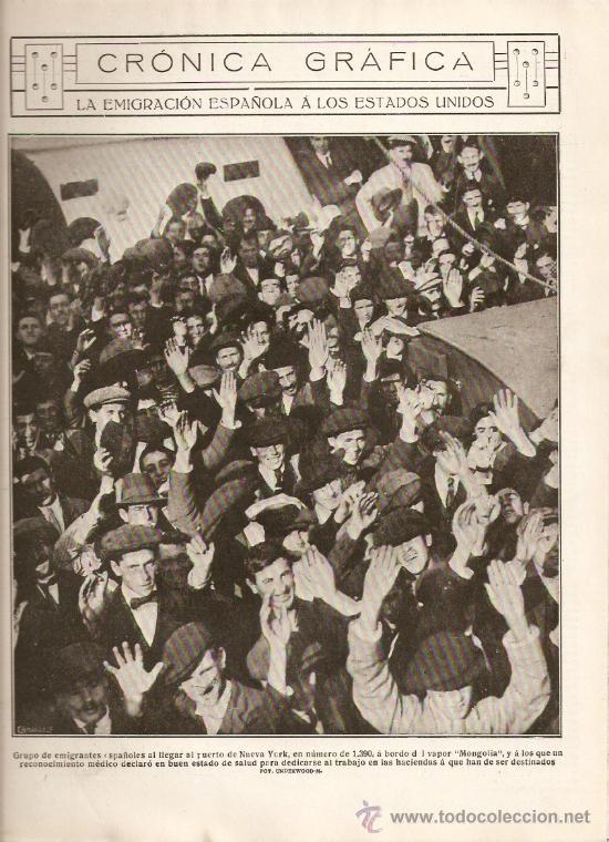 Sammeln von Zeitschriften und Zeitungen: A&Ntilde;O 1920 EMIGRACION ESPA&Ntilde;OLA A ESTADOS UNIDOS AMERICA MECANOGRAFIA YOST GERTRUDIS VAZQUEZ XACHIMILCO