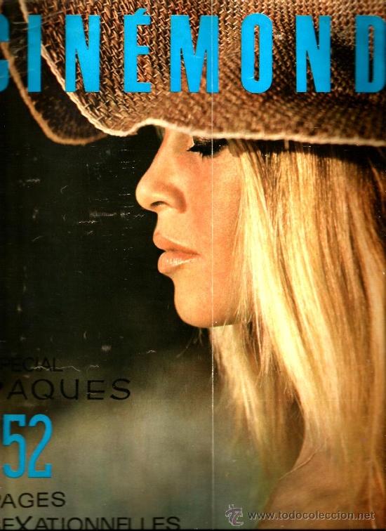 Coleccionismo de Revistas y Peri&oacute;dicos: CINEMONDE: B. BARDOT + MARILU TOLO + JANE FONDA + DEAN MARTIN ( MATT HELM) + JAMES COBURN ( FLINT) +