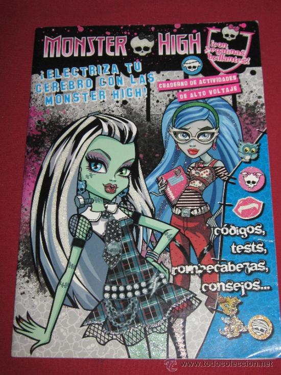 Colecionismo de Revistas e Jornais: REVISTA OFICIAL MONSTER CON PEGATINAS BRILLANTES - VER ADICIONALES