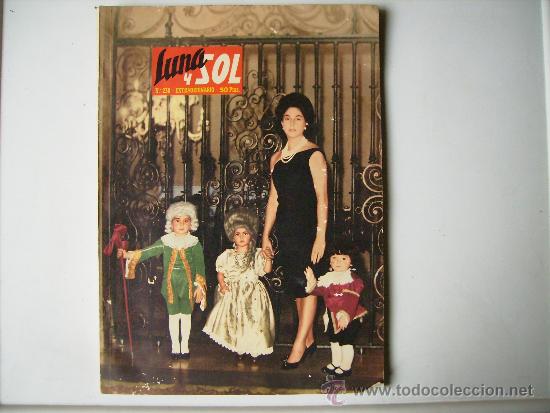Sammeln von Zeitschriften und Zeitungen: LUNA Y SOL,REVISTA GRAFICA,MADRID 1963-N&ordm; 250,EXTRAODINARIO-ABRIL EN SEVILLA-MALLORCA-BODAS.