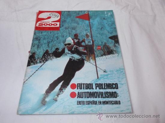 Coleccionismo de Revistas y Peri&oacute;dicos: deporte 2000 n&ordm; 96-97, extra,futbol polemico, exito espa&ntilde;ol en montecarlo, enero-febrero 1977