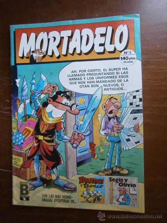 Coleccionismo de revistas y peri&oacute;dicos: Mortadelo y Filem&oacute;n. n&ordm; 3. 36 p&aacute;ginas.