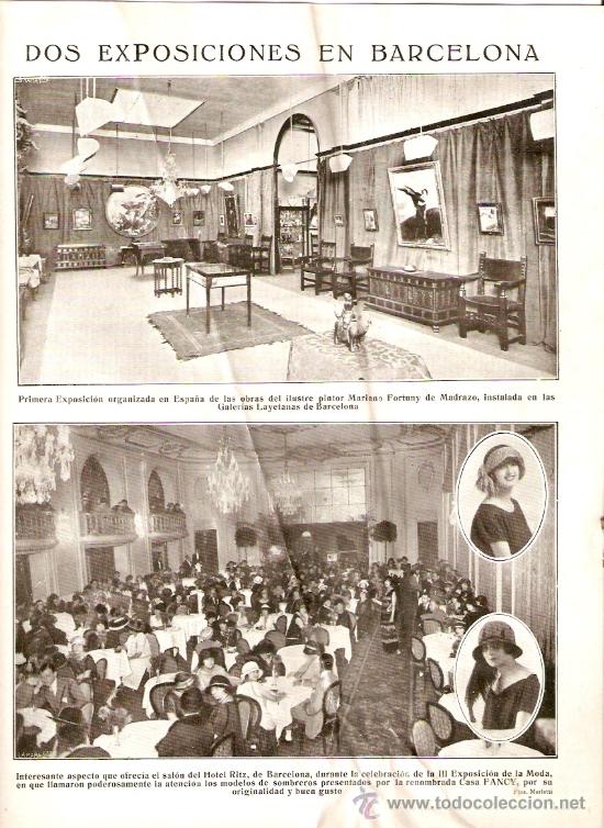 Sammeln von Zeitschriften und Zeitungen: A&Ntilde;O 1923 ELECTROLUX INUNDACIONES ALGEMESI JATIVA CARTAGENA CAVITE MARIA FORTUNY PINTURA BELLAS ARTES