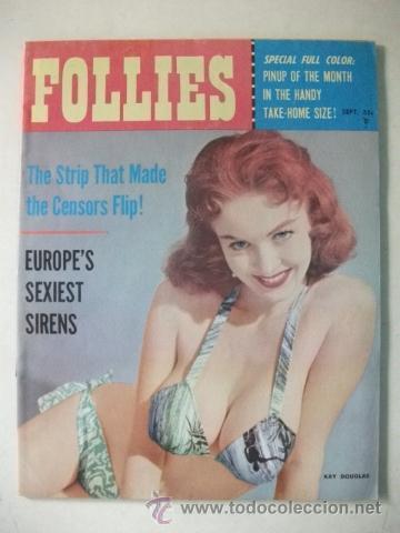 Coleccionismo de revistas y peri&oacute;dicos: FOLLIES VOL 1 N&ordm; 5 &ndash; SETIEMBRE 1956 &ndash; PORTADA KAY DOUGLAS