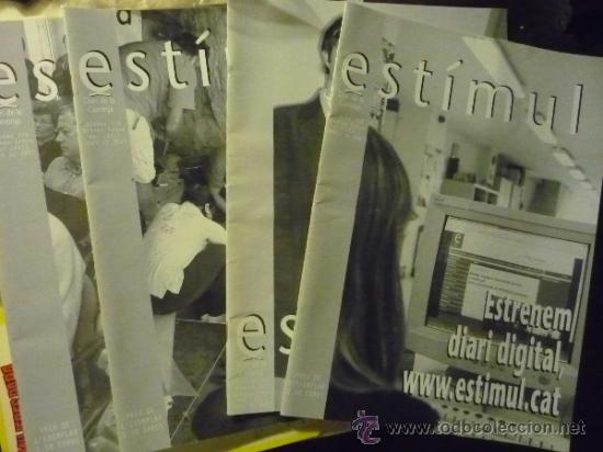 Coleccionismo de revistas y peri&oacute;dicos: lote revistas mensuales estimul-publicadas en la canonja- tarragona