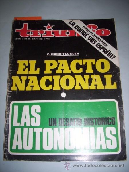 Coleccionismo de revistas y peri&oacute;dicos: TRIUNFO. A&ntilde;o XXX ; N&ordm; 695 ; 22 mayo 1976