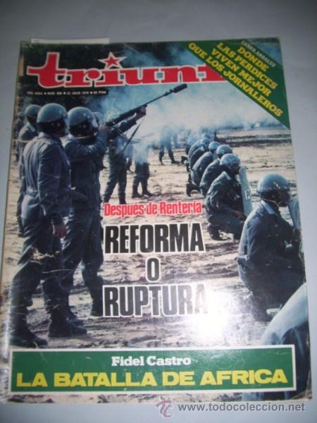 Sammeln von Zeitschriften und Zeitungen: TRIUNFO. A&ntilde;o XXXII ; N&ordm; 808 ; 22 julio 1978
