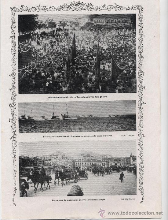 Coleccionismo de Revistas y Peri&oacute;dicos: * MILITARIA * La cuesti&oacute;n de los Balkanes: reservistas, mitin&hellip; - 1912